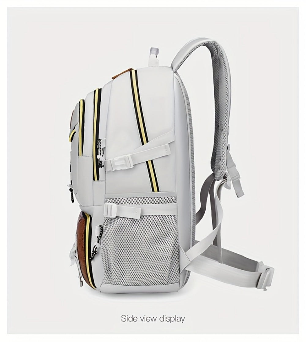 Laptop Backpack – Large Capacity, Waterproof, Multi-Pocket, Adjustable Strap – detail view 31