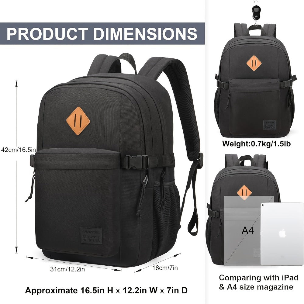 Laptop Backpack – Lightweight, for Travel & School – detail view 4