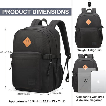Laptop Backpack – Lightweight, for Travel & School – detail view 4