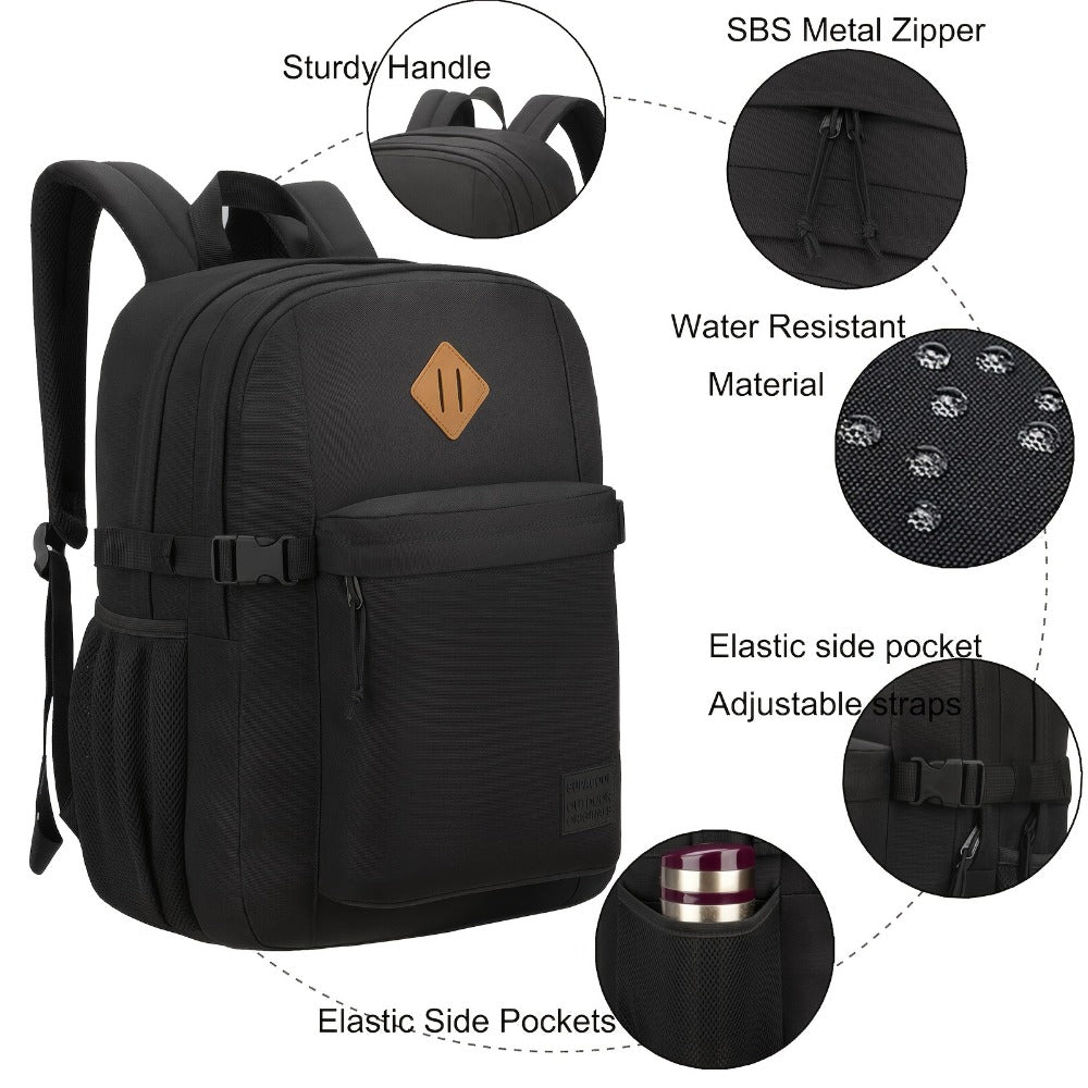 Laptop Backpack – Lightweight, for Travel & School – detail view 8