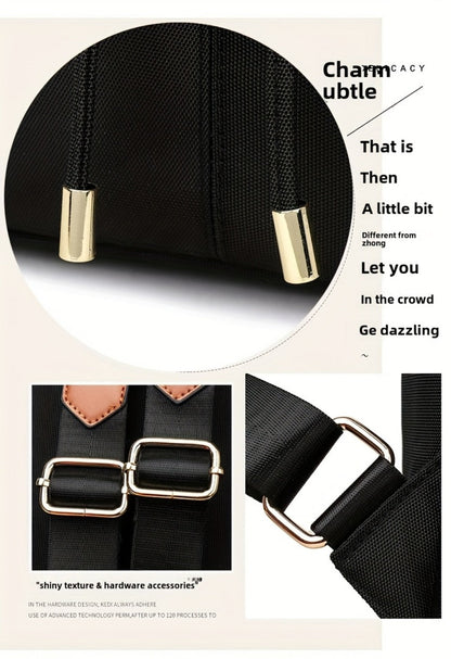 Laptop Backpack – Nylon, Lightweight, Adjustable Strap, for Travel & Work – detail view 14