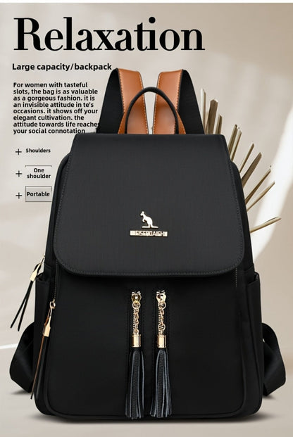 Laptop Backpack – Nylon, Lightweight, Adjustable Strap, for Travel & Work – detail view 23