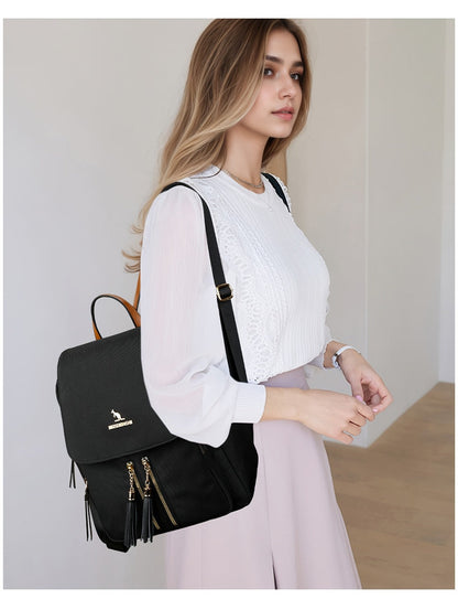 Laptop Backpack – Nylon, Lightweight, Adjustable Strap, for Travel & Work – detail view 28