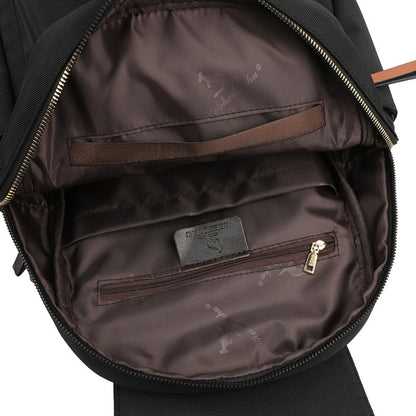 Laptop Backpack – Nylon, Lightweight, Adjustable Strap, for Travel & Work – detail view 6