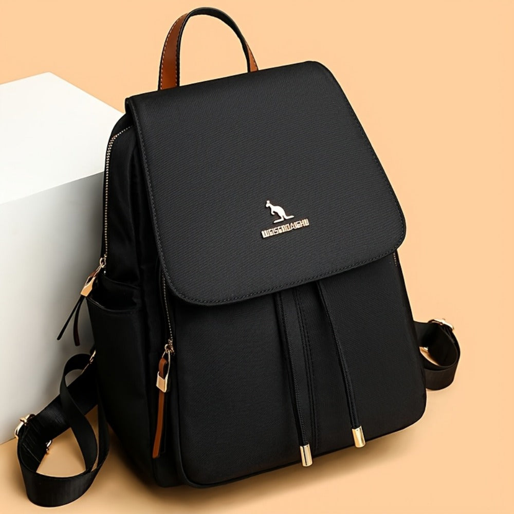Laptop Backpack – Nylon, Lightweight, Adjustable Strap, for Travel & Work – front view