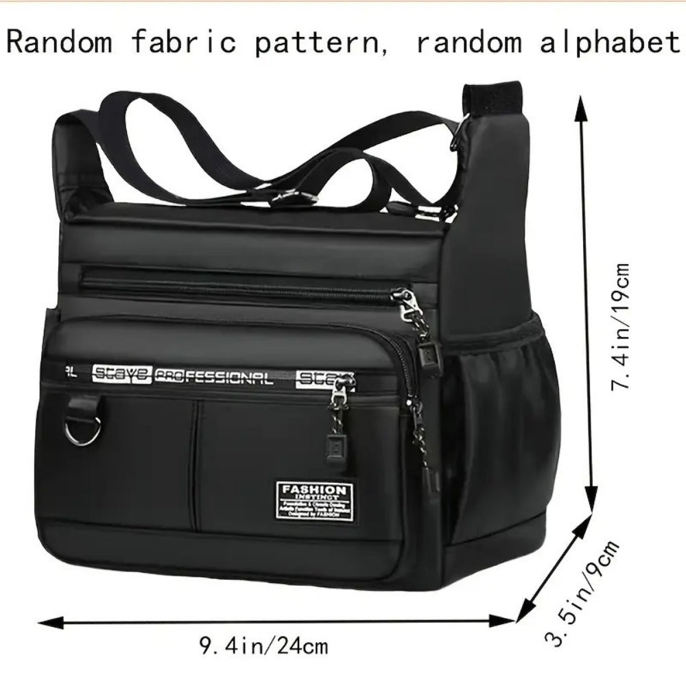 Laptop Backpack – Nylon, Multi Pocket, Adjustable Strap, Lightweight – detail view 13