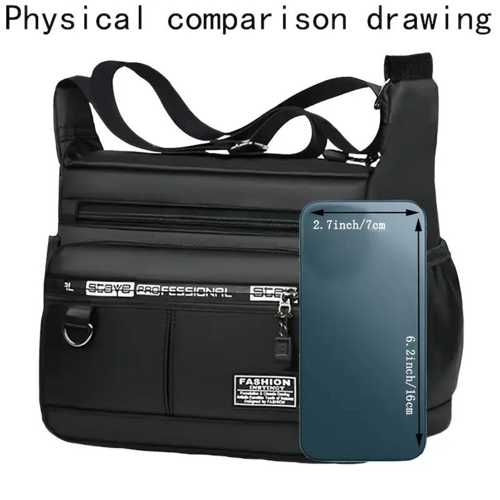 Laptop Backpack – Nylon, Multi Pocket, Adjustable Strap, Lightweight – detail view 6