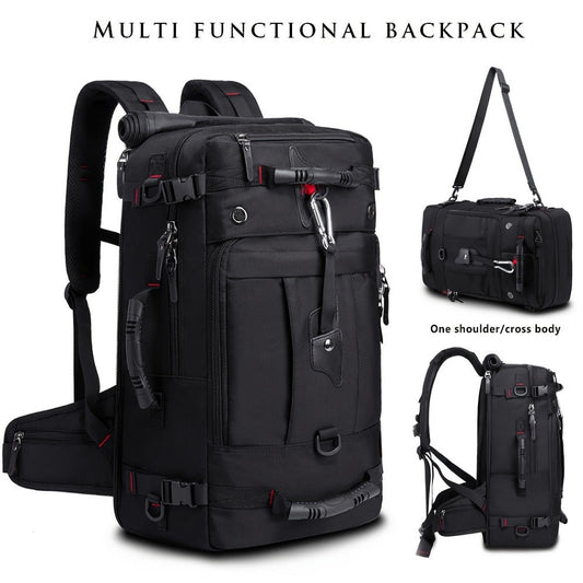 Laptop Backpack – Nylon, Waterproof, Anti Theft, Multi Pocket – front view