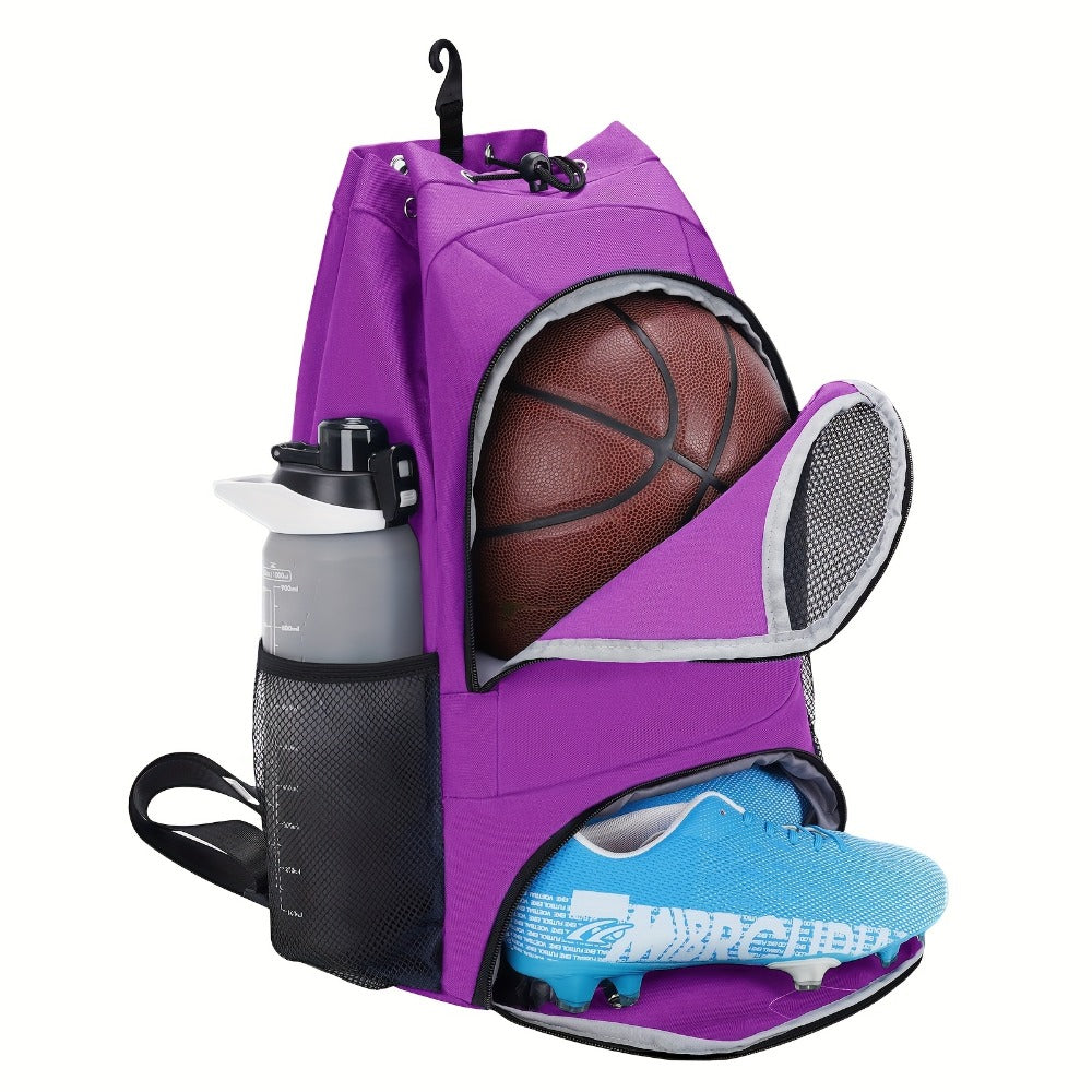 Laptop Backpack – Sports Gym Ball Shoe Laptop – detail view 13