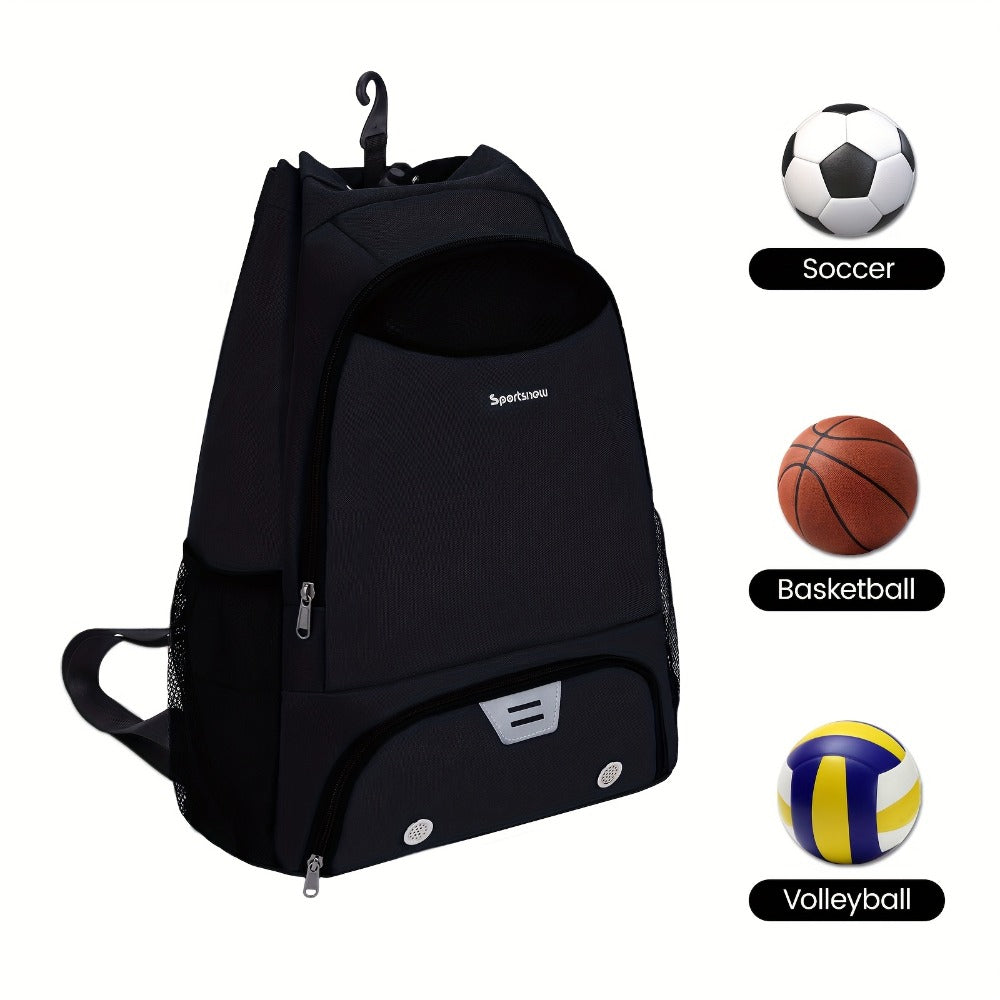 Laptop Backpack – Sports Gym Ball Shoe Laptop – detail view 19