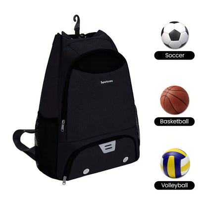 Laptop Backpack – Sports Gym Ball Shoe Laptop – detail view 19