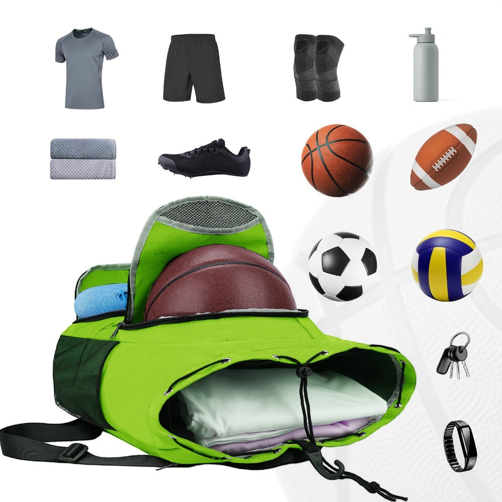 Laptop Backpack – Sports Gym Ball Shoe Laptop – detail view 27
