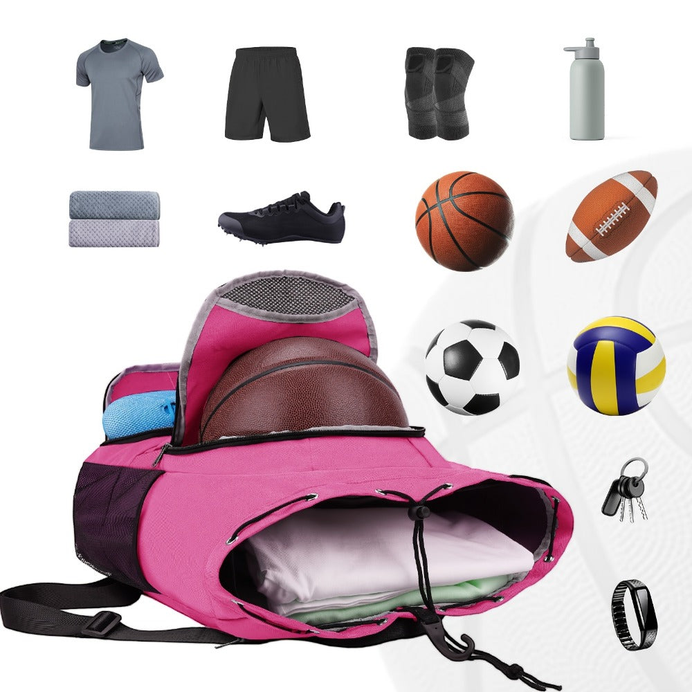 Laptop Backpack – Sports Gym Ball Shoe Laptop – detail view 29