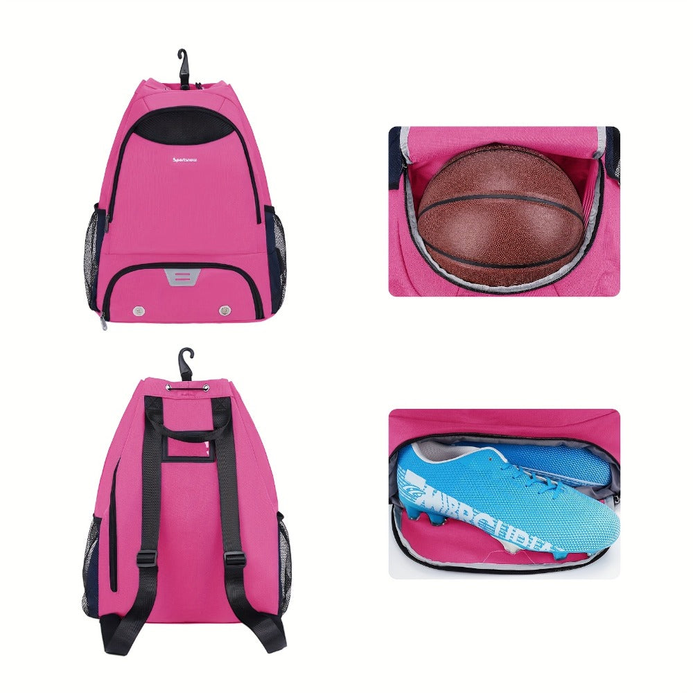 Laptop Backpack – Sports Gym Ball Shoe Laptop – detail view 30