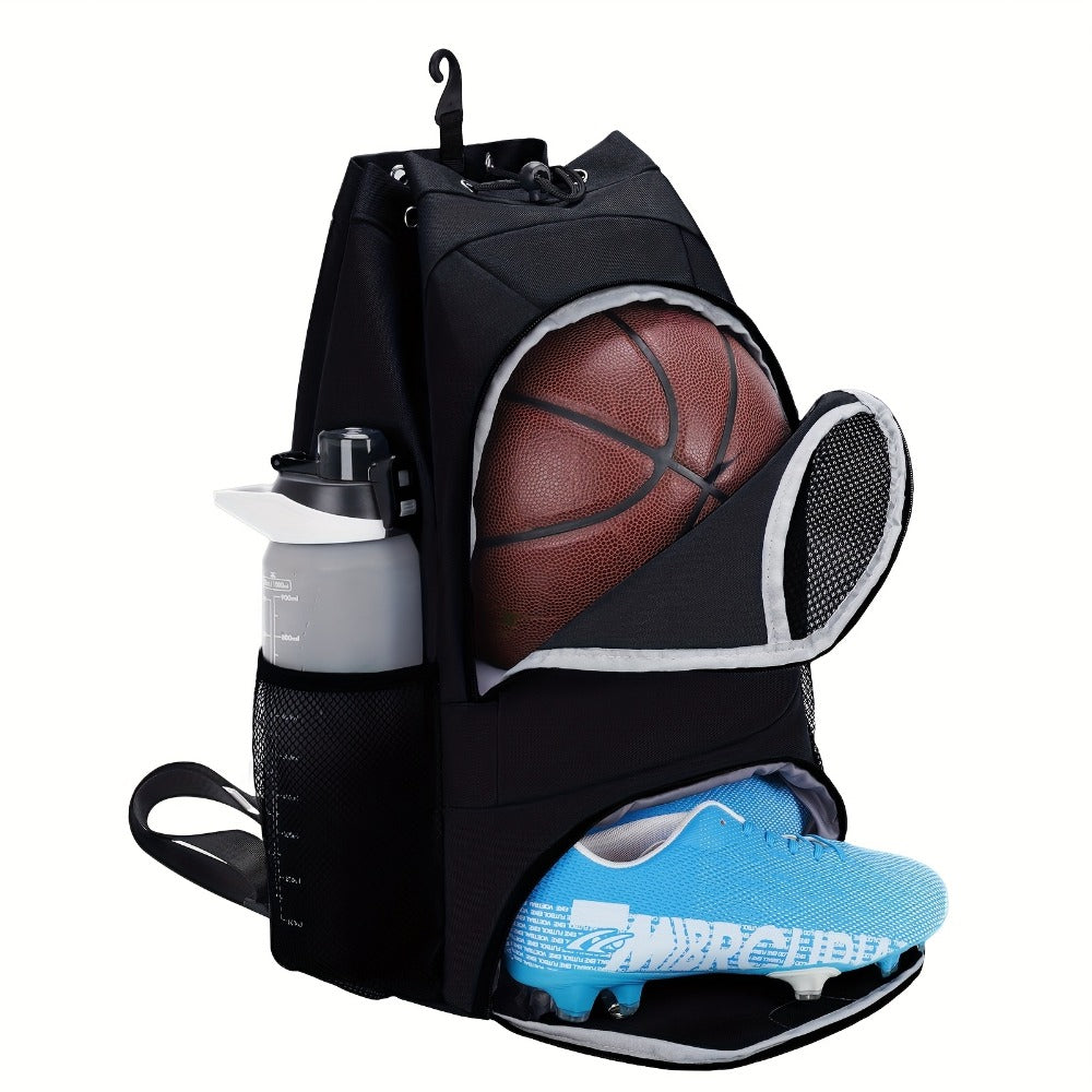 Laptop Backpack – Sports Gym Ball Shoe Laptop – detail view 6