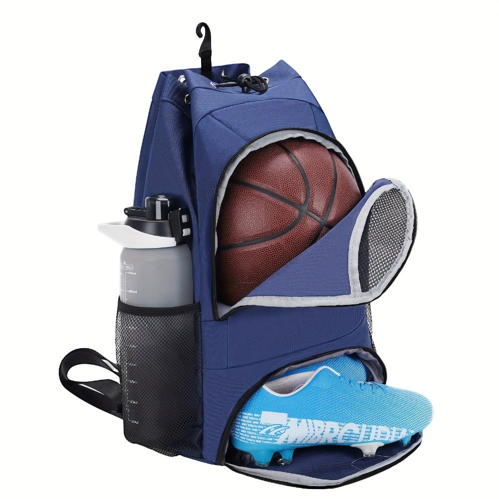Laptop Backpack – Sports Gym Ball Shoe Laptop – detail view 12