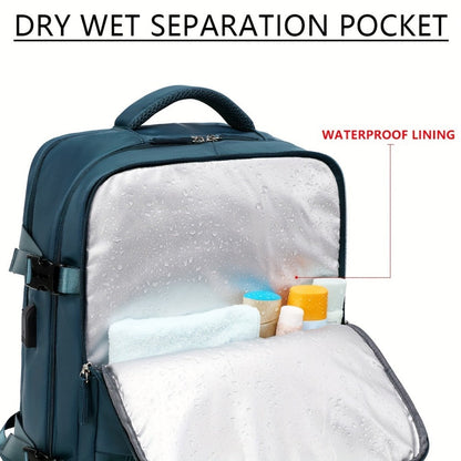 Laptop Backpack – for Travel, Carry On Airline Approved Laptop – detail view 12