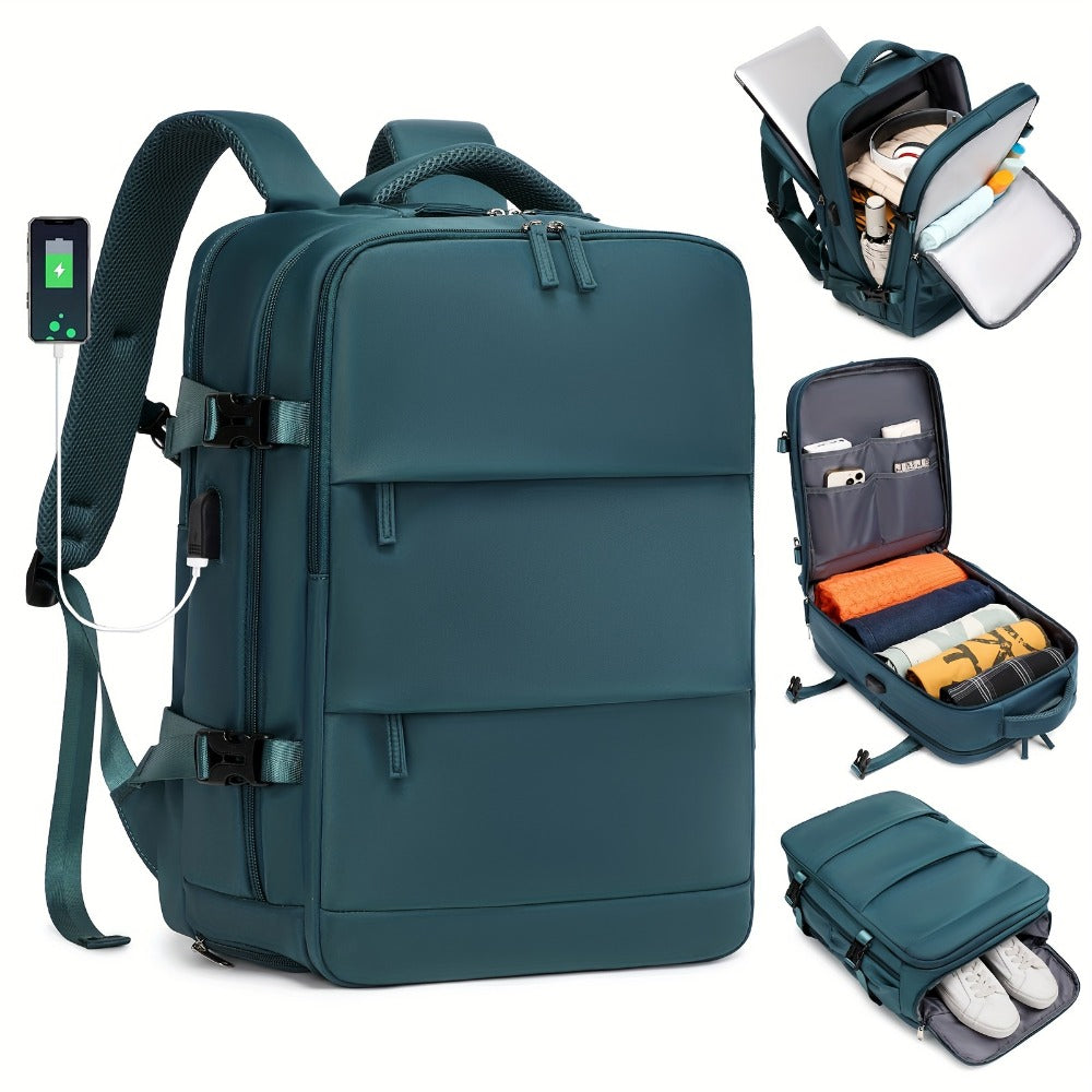Laptop Backpack – for Travel, Carry On Airline Approved Laptop – detail view 14