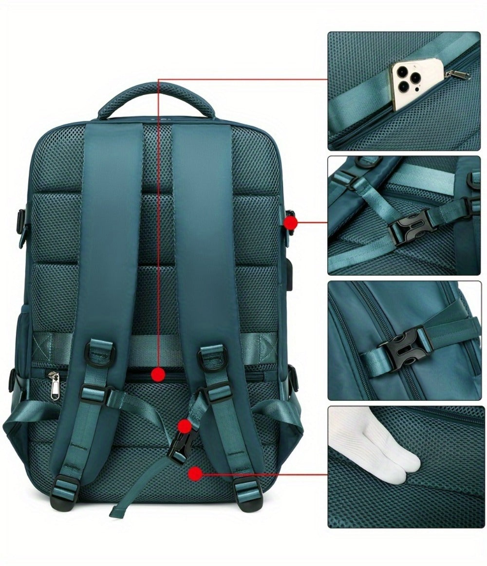 Laptop Backpack – for Travel, Carry On Airline Approved Laptop – detail view 19
