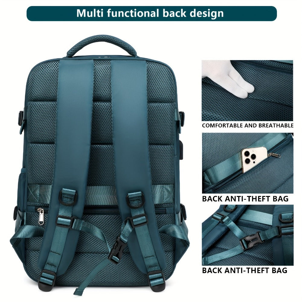 Laptop Backpack – for Travel, Carry On Airline Approved Laptop – detail view 7