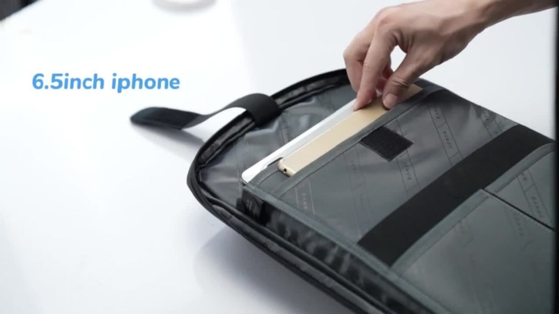 Laptop Backpack – USB Charging, Large Capacity, Trolley Sleeve, for Travel & Work – detail view 11