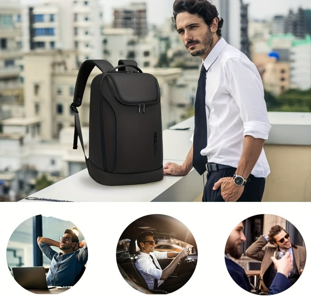 Laptop Backpack – USB Charging, Large Capacity, Trolley Sleeve, for Travel & Work – detail view 12