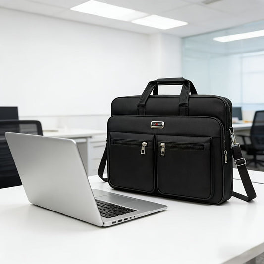 Laptop Bag – 15.6 Inch, Adjustable Strap, for Work – front view