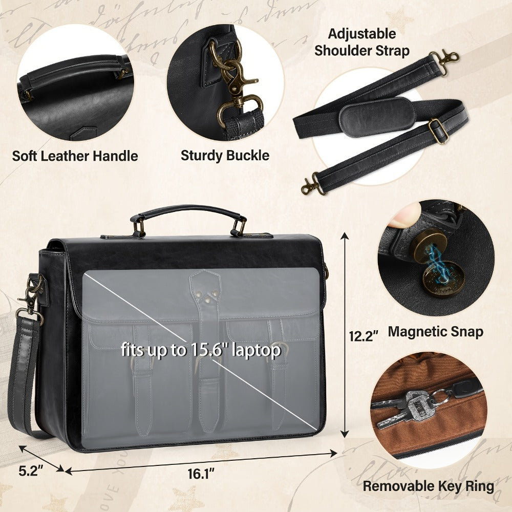 Laptop Bag – 15.6 Inch, Anti-Theft, Large Capacity, for Travel & Work – detail view 4