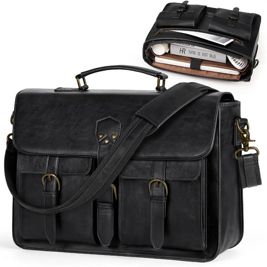 Laptop Bag – 15.6 Inch, Anti-Theft, Large Capacity, for Travel & Work – front view