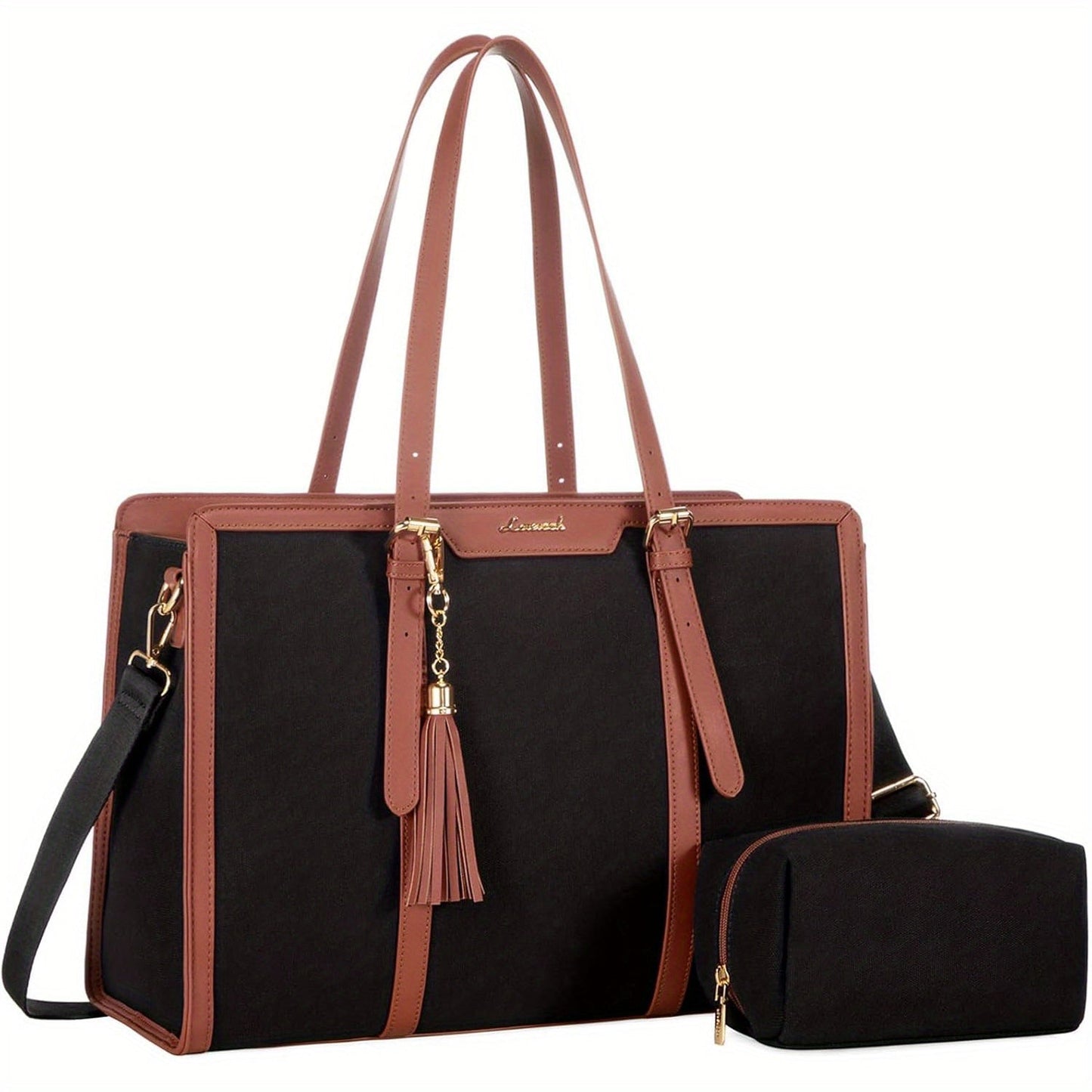 Laptop Bag – 6 Colors, 15.6 Inch, Canvas, Adjustable Strap – detail view 28