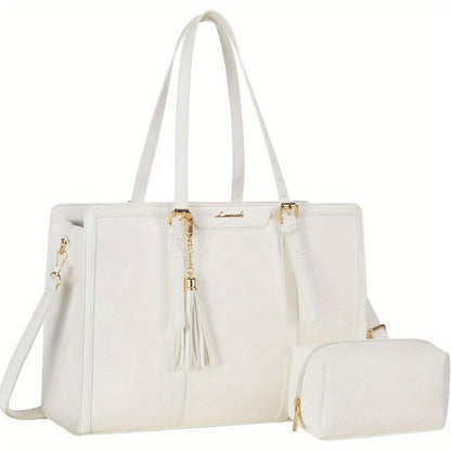 Laptop Bag – 6 Colors, 15.6 Inch, Canvas, Adjustable Strap – detail view 10