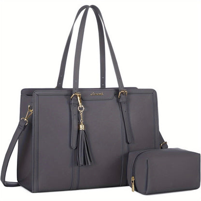 Laptop Bag – 6 Colors, 15.6 Inch, Canvas, Adjustable Strap – detail view 12