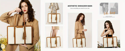 Laptop Bag – 6 Colors, 15.6 Inch, Canvas, Adjustable Strap – detail view 22