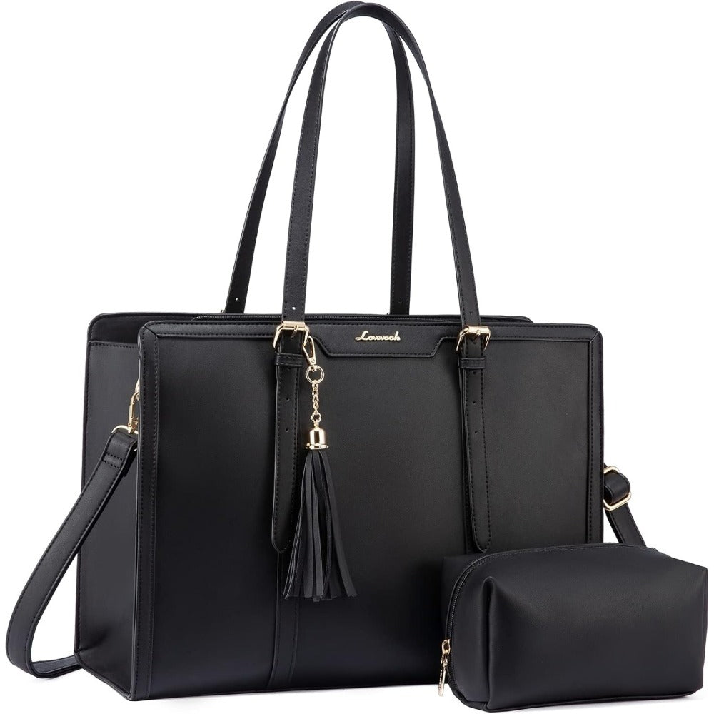 Laptop Bag – 6 Colors, 15.6 Inch, Canvas, Adjustable Strap – detail view 6