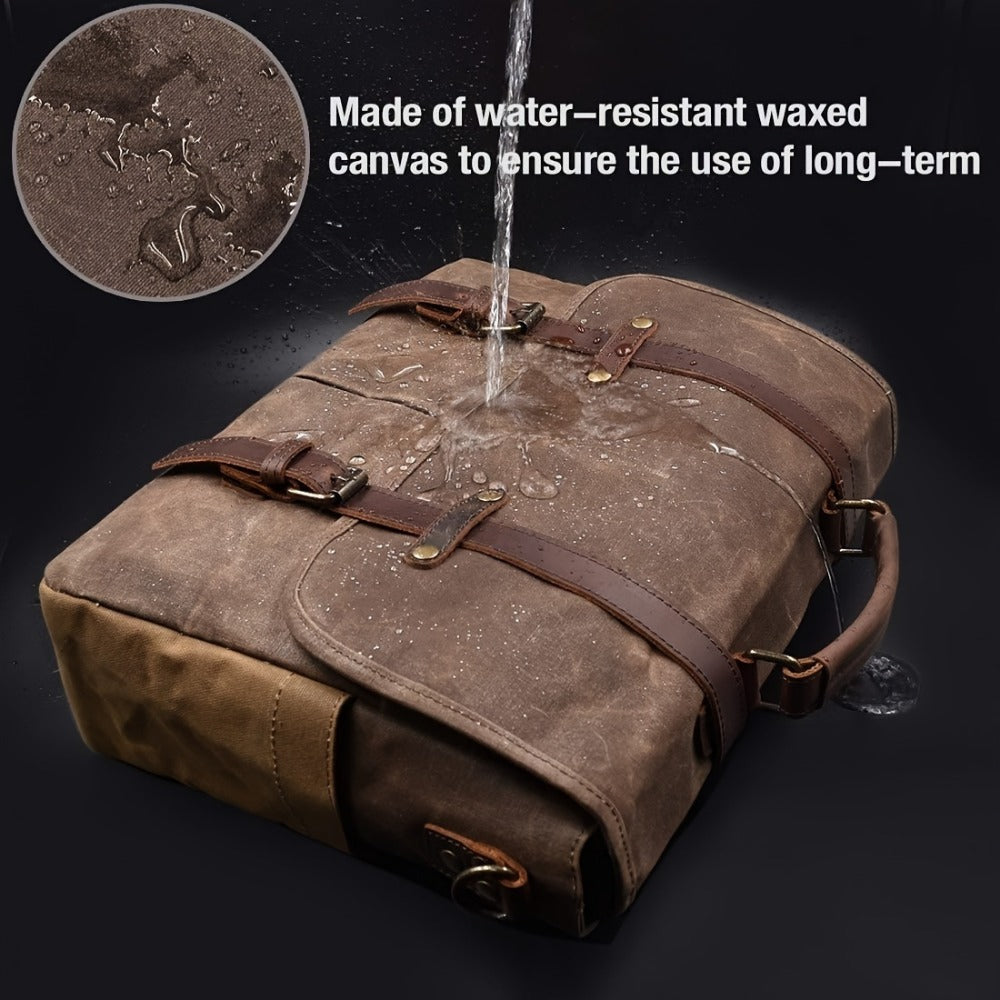 Laptop Bag – 15.6 Inch, Canvas, for Travel & Work – detail view 3