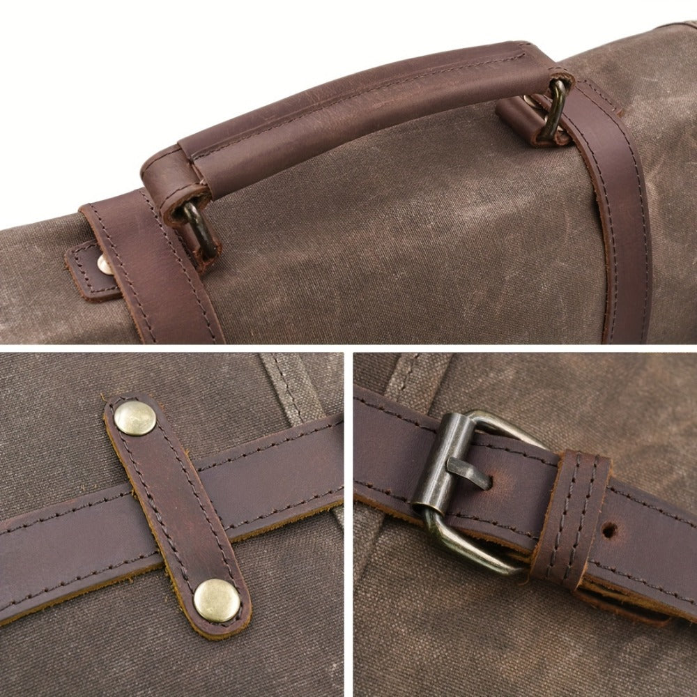 Laptop Bag – 15.6 Inch, Canvas, for Travel & Work – detail view 11