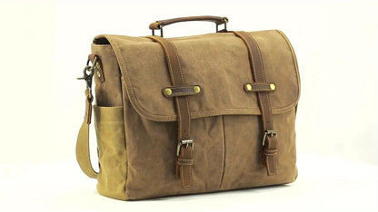 Laptop Bag – 15.6 Inch, Canvas, for Travel & Work – detail view 14