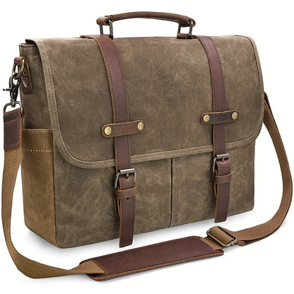 Laptop Bag – 15.6 Inch, Canvas, for Travel & Work – detail view 6