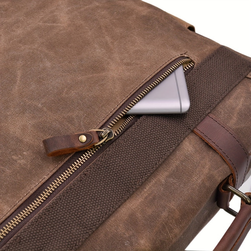 Laptop Bag – 15.6 Inch, Canvas, for Travel & Work – detail view 7