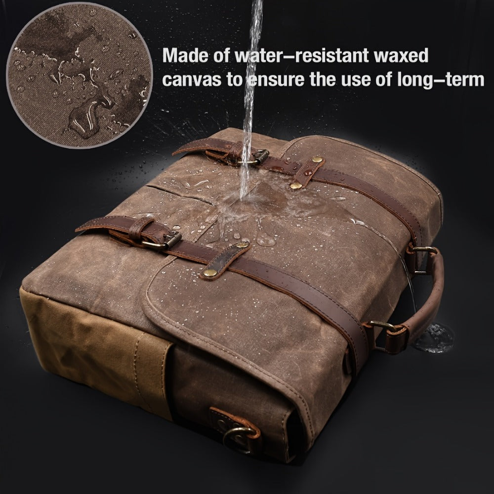Laptop Bag – 15.6 Inch, Canvas, for Travel & Work – detail view 8