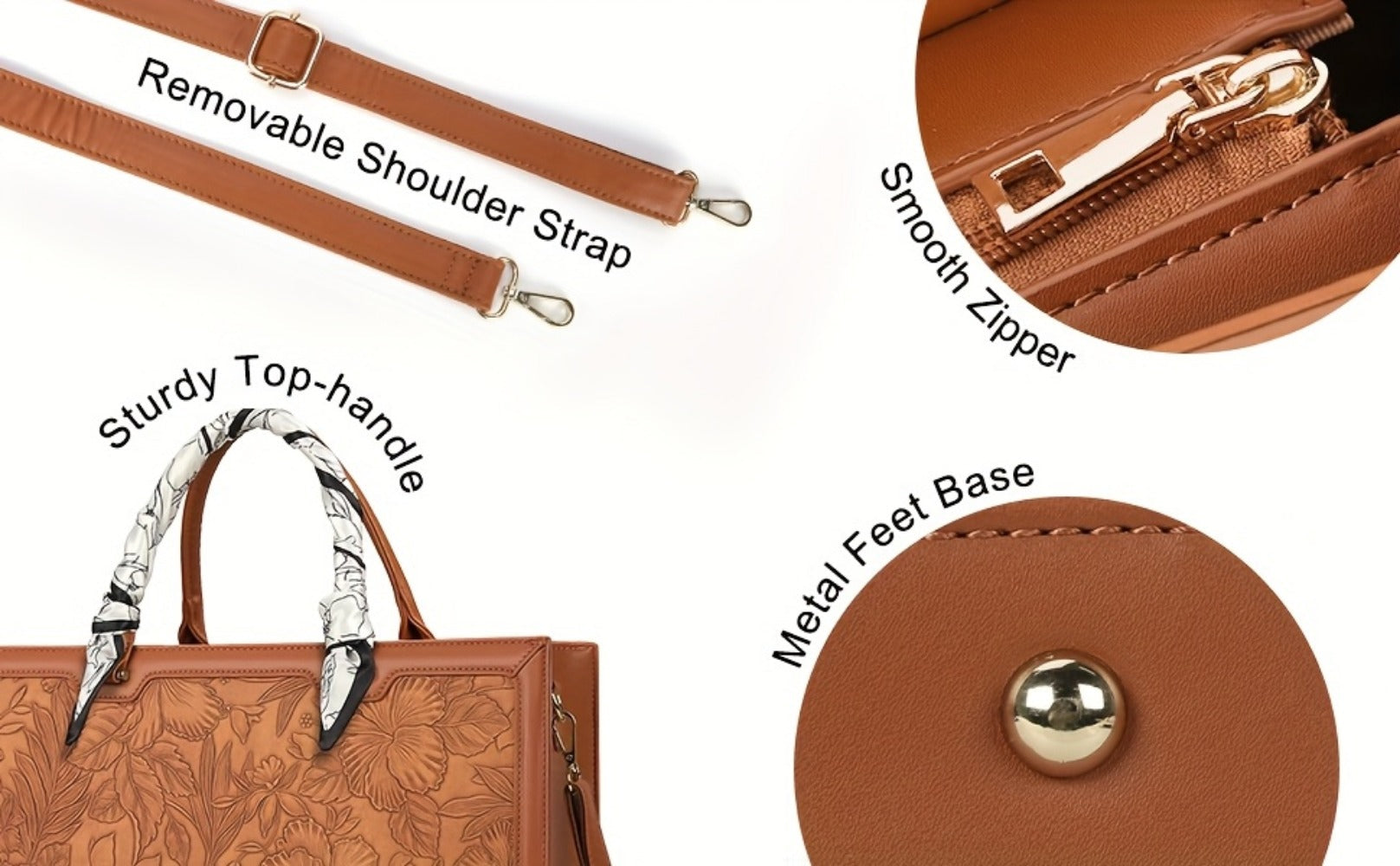 Laptop Bag – 15.6 Inch, Lightweight, Large Capacity, Adjustable Strap – detail view 16