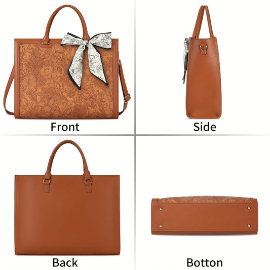 Laptop Bag – 15.6 Inch, Lightweight, Large Capacity, Adjustable Strap – detail view 3