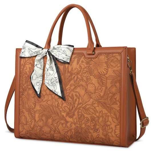 Laptop Bag – 15.6 Inch, Lightweight, Large Capacity, Adjustable Strap – front view
