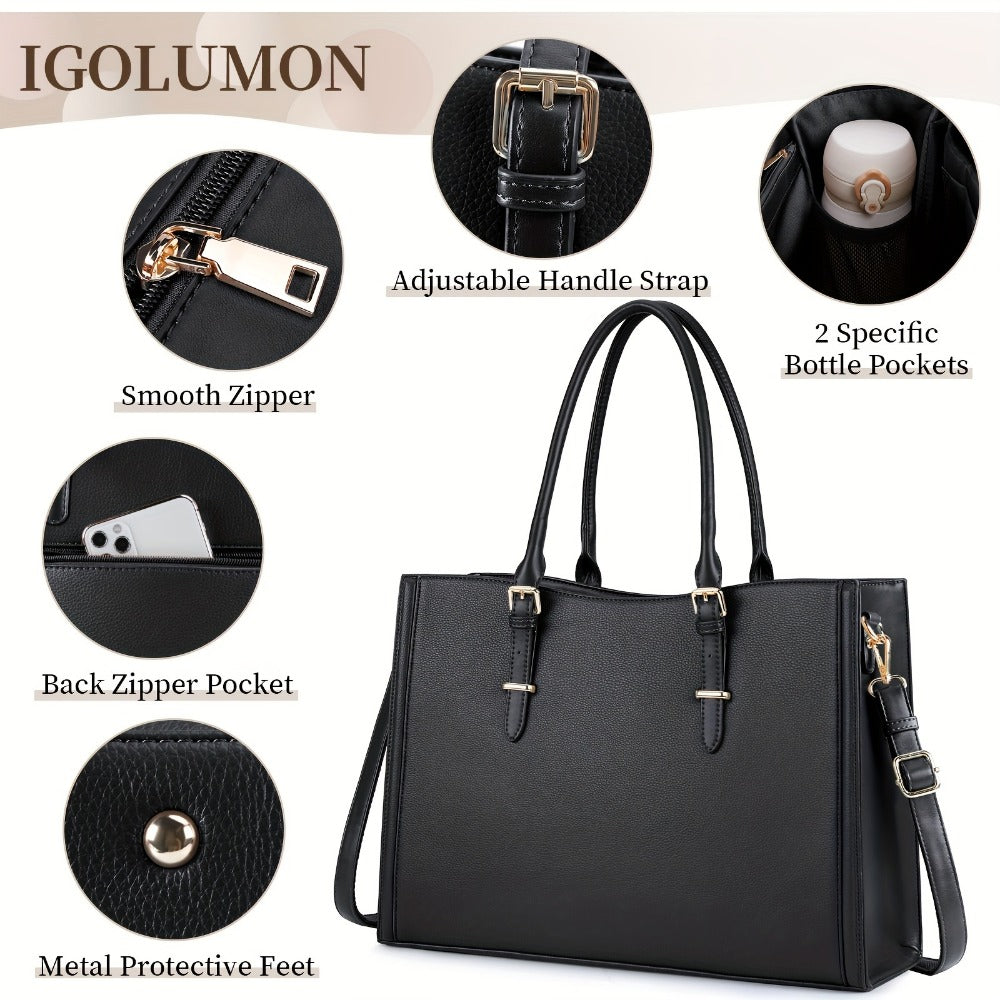 Laptop Bag – 15.6 Inch, Waterproof, Large Capacity, for Work & School – detail view 4