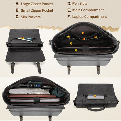 Laptop Bag – 15.6 Inch, Waterproof, for Travel & Work – detail view 8