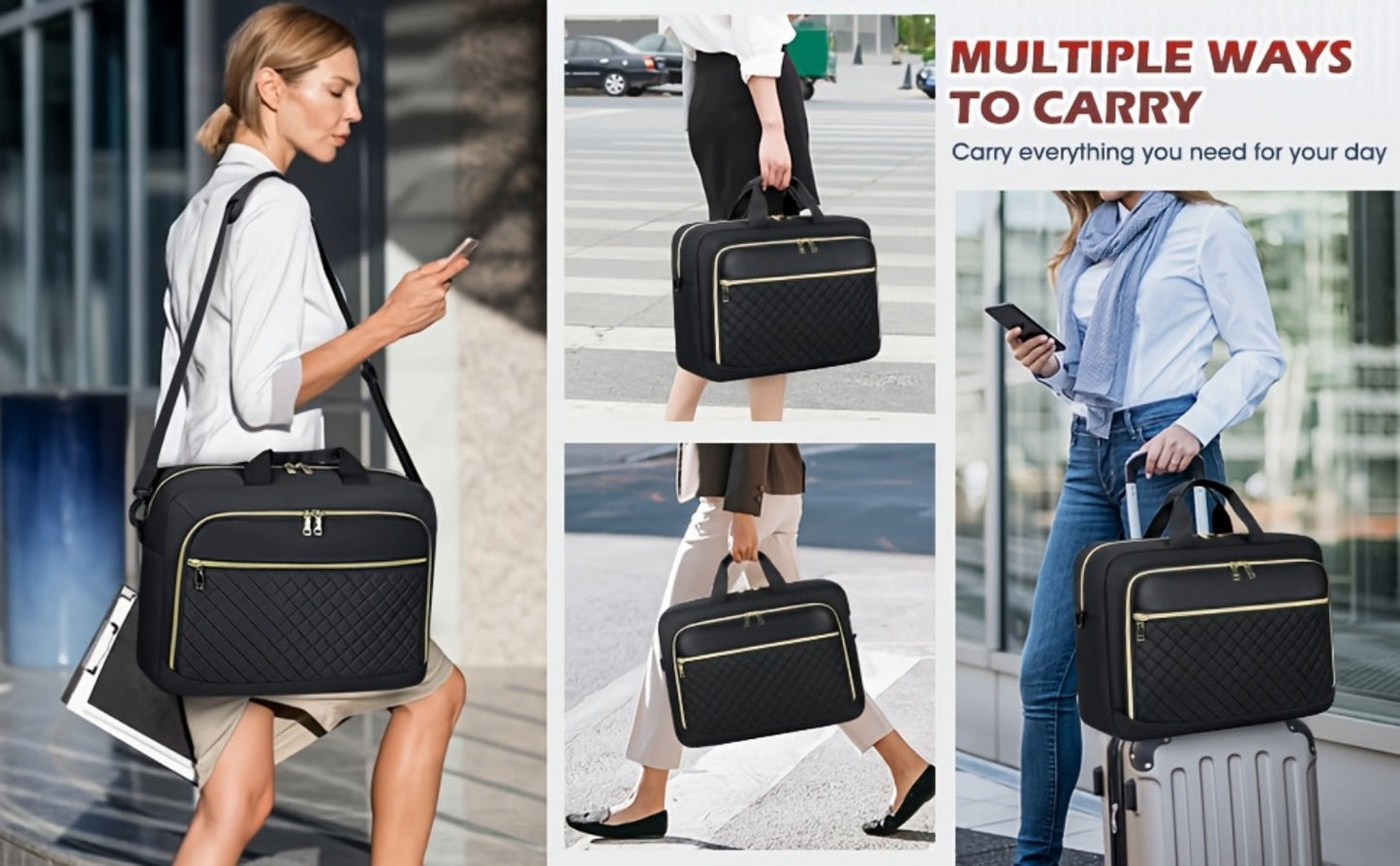 Laptop Bag – 17.3 Inch, for Travel & Work – detail view 11