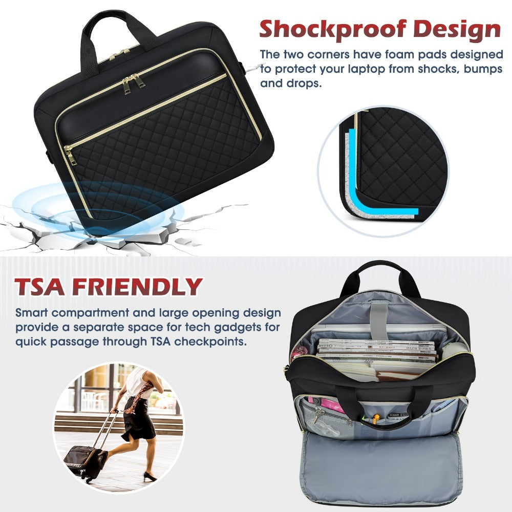 Laptop Bag – 17.3 Inch, for Travel & Work – detail view 5
