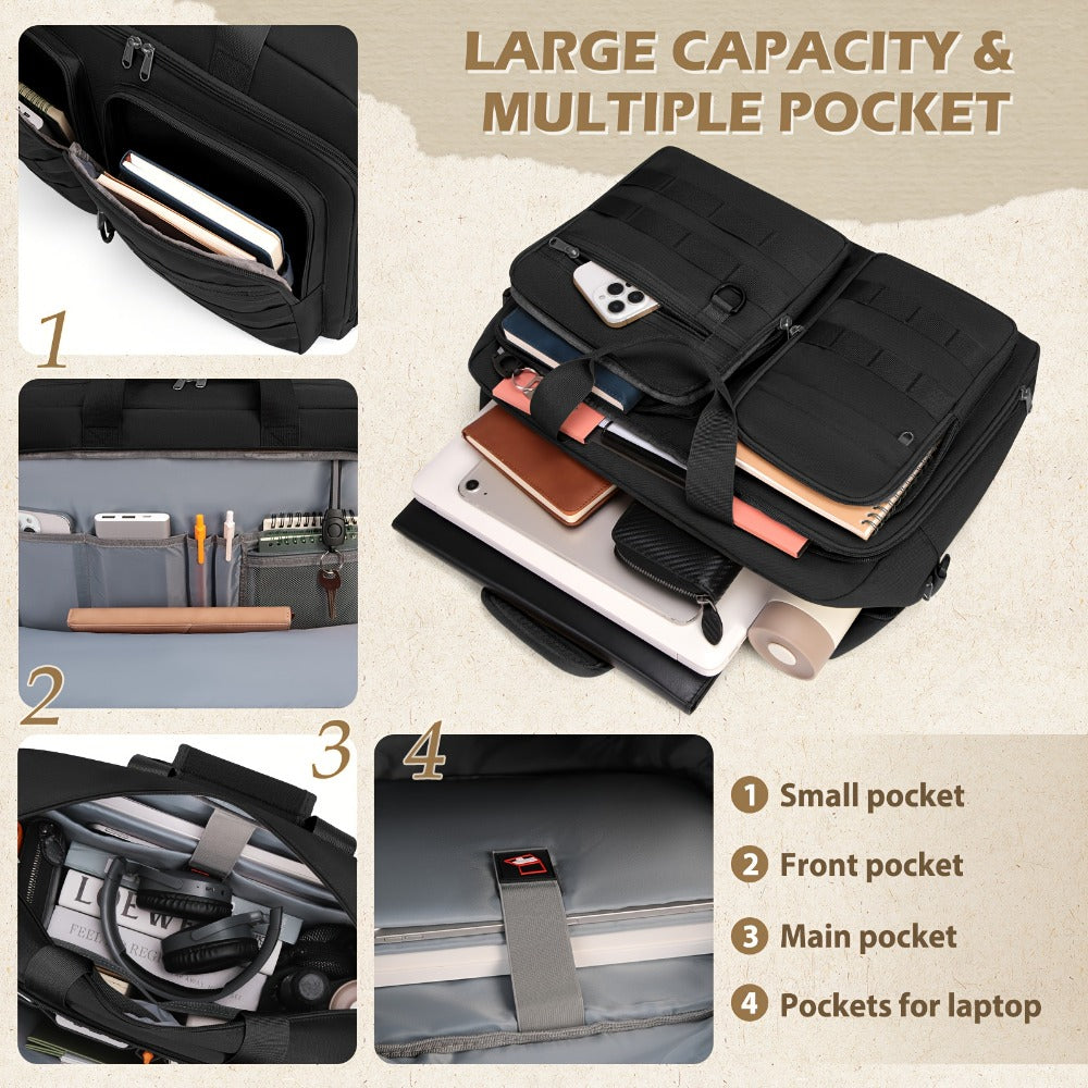 Laptop Bag – 17.3 Inch, for Travel & Work – detail view 3