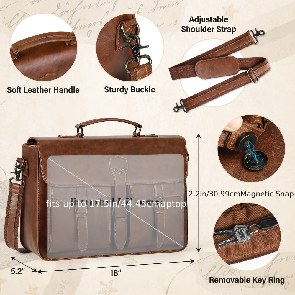 Laptop Bag – 18 Inch, for Travel & Work – detail view 4