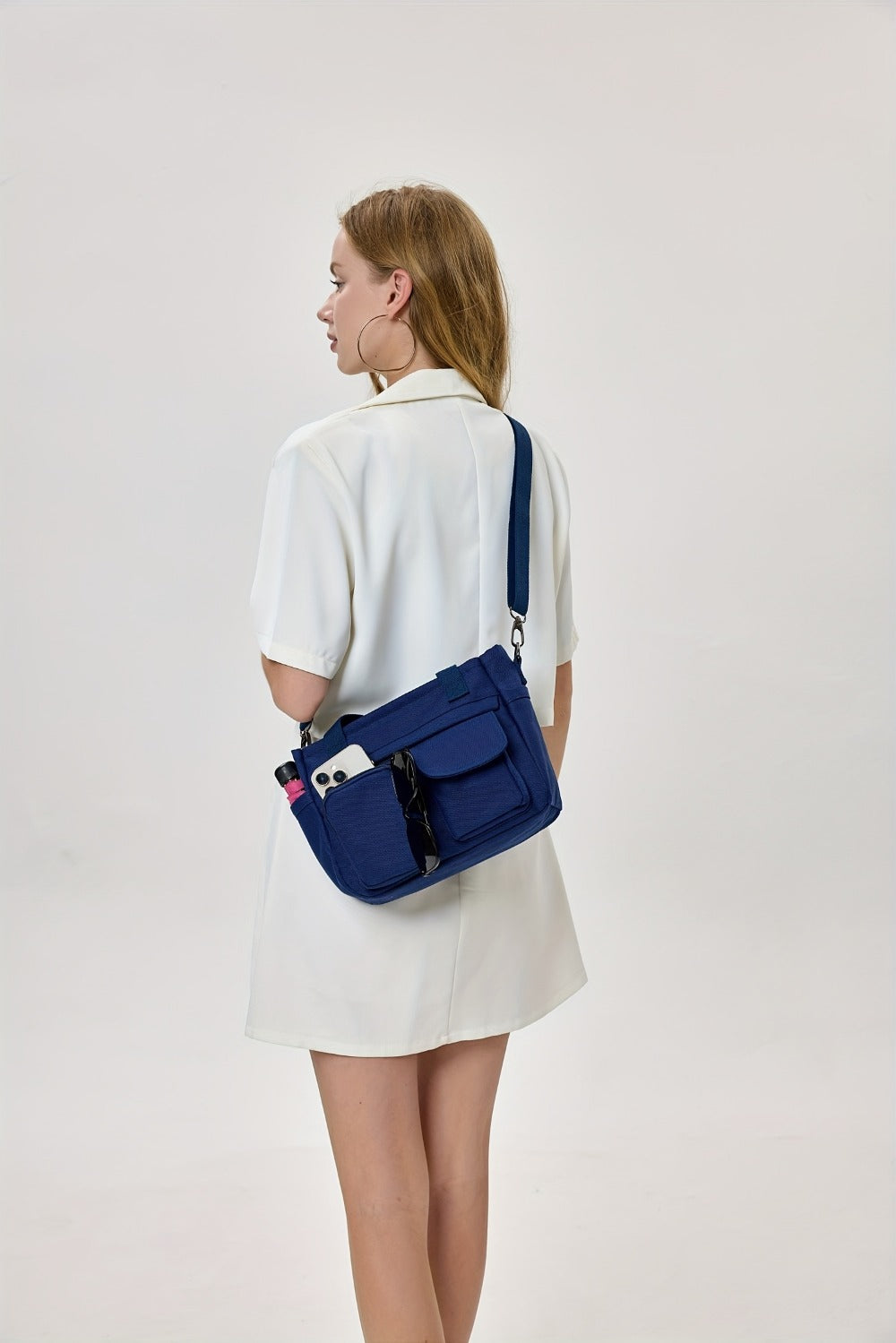 Laptop Bag – 2 Piece, Canvas, Nylon, Adjustable Strap – detail view 41